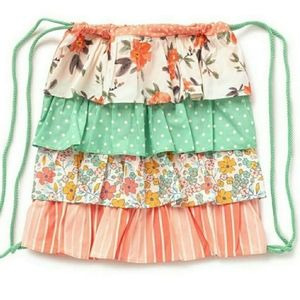 Matilda Jane In the Ruffles Drawstring Backpack
